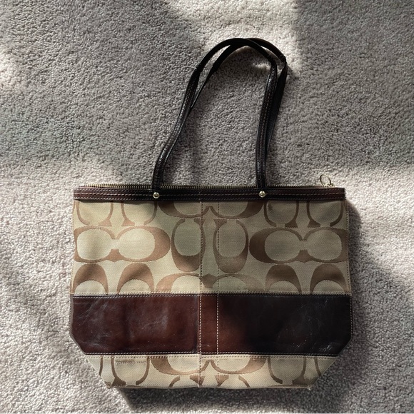 Coach City Tote Shoulder Bag - Picture 4 of 11